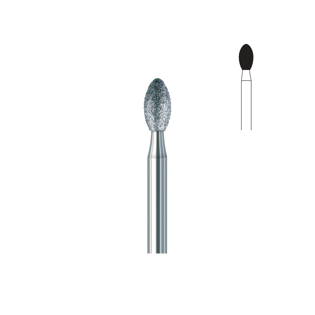 Fraise diamant 379.FG 023 grains moyens ovoïde