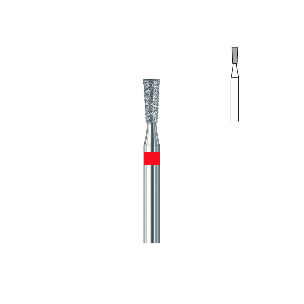 Fraise diamant 807.FG 012 grains fins cône renversé