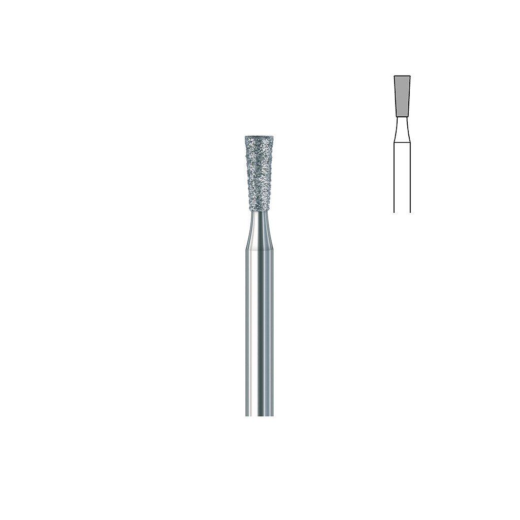 Fraise diamant 807.FG 023 grains moyens cône renversé