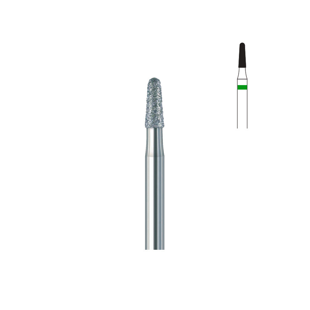 Fraise diamant 849.FG 012 gros grains cône bout arrondi