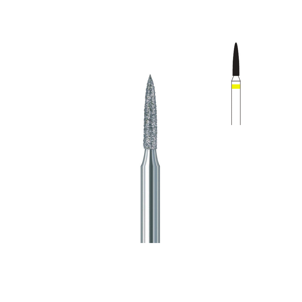Fraise diamant 861.FG 012 extra fins flamme