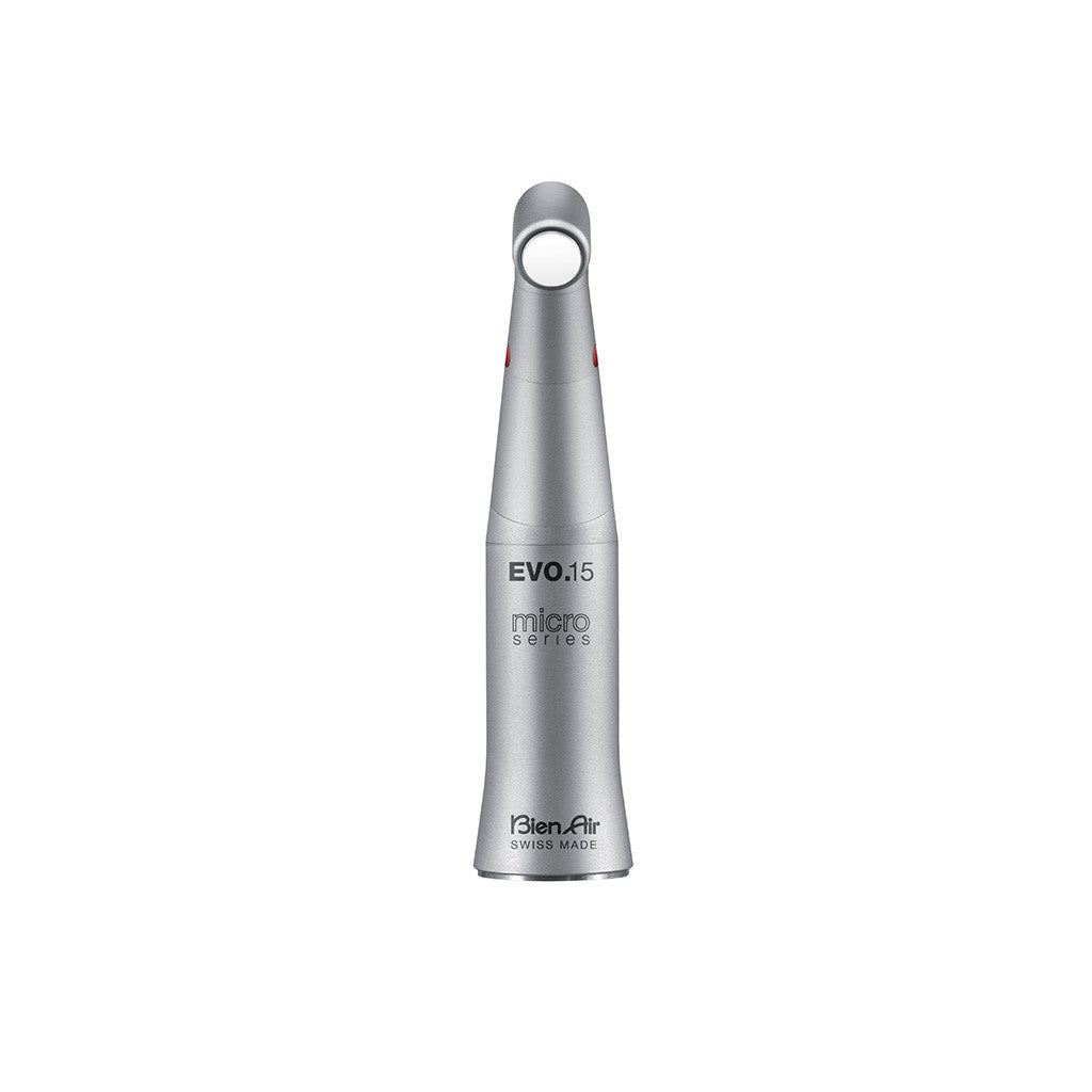 Contre angle inox EVO.15 Micro-série 1:5 L avec lumière et spray interne