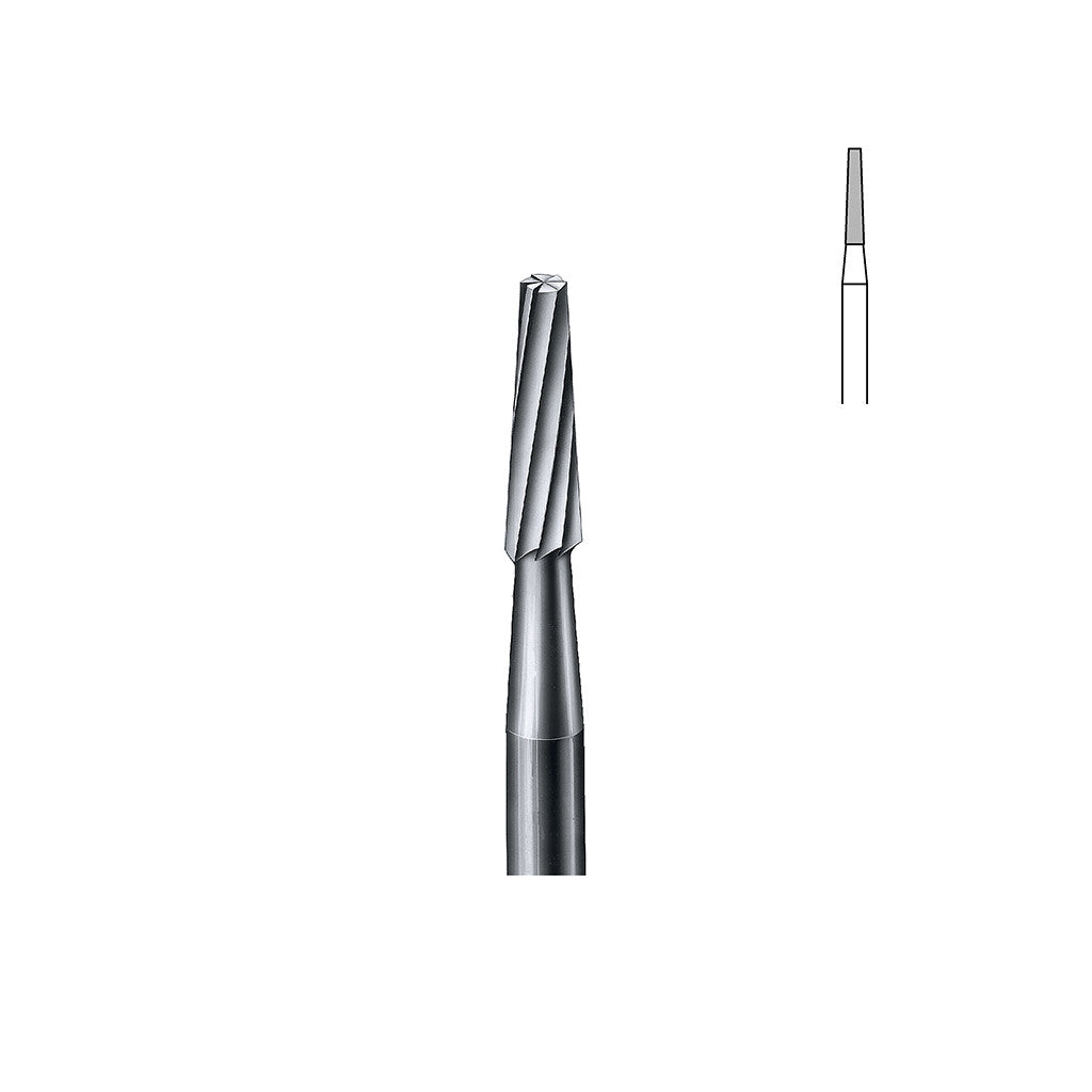 Fraise carbure 23L 012 FG cône bout plat
