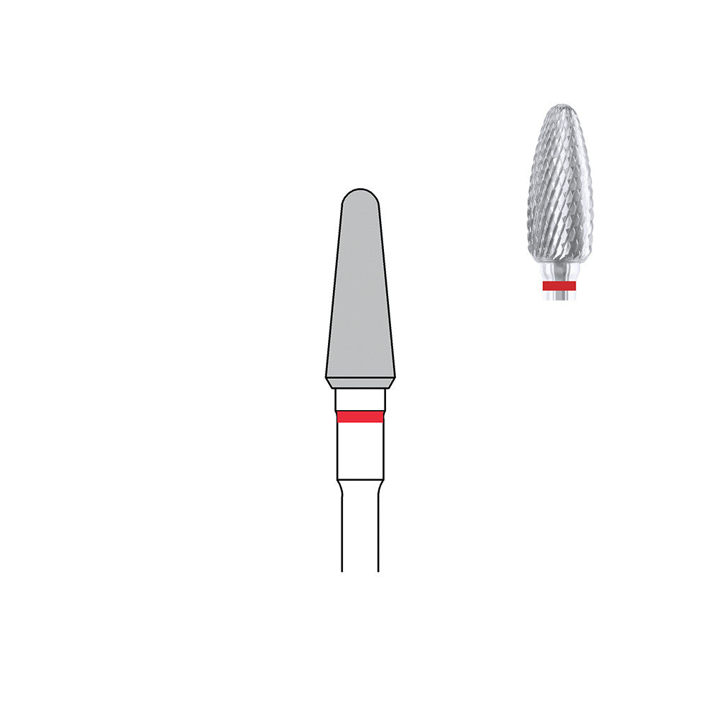 Fraise carbure 429FX 045 PM cône bout arrondi