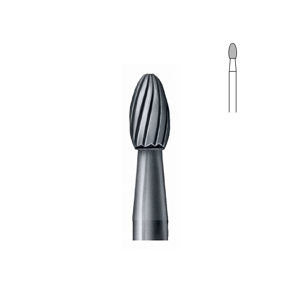 Fraise carbure 44E 018 FG ovoïde