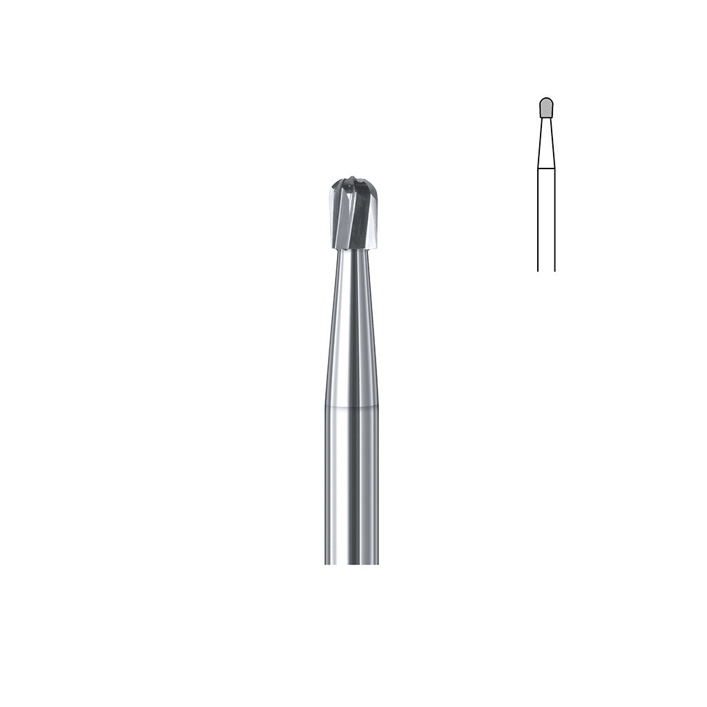 Fraise carbure 7 012 moyenne FG cylindre bout arrondi