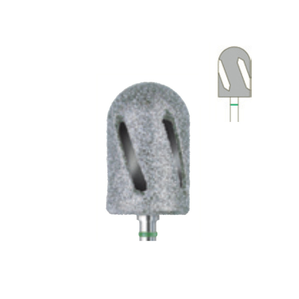 Fraise diamant DT6880-095 gros grains cylindre bout arrondi