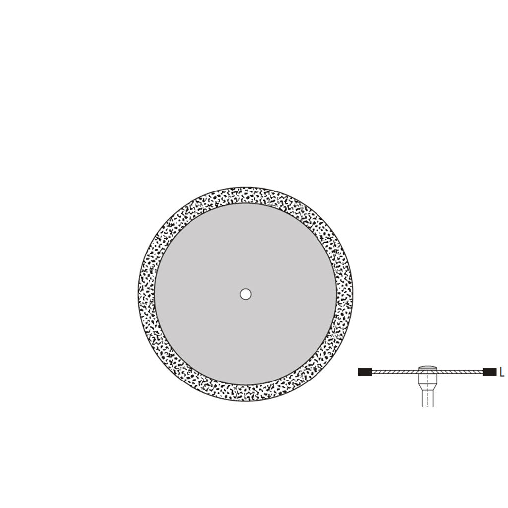 Disque diamant dans la masse série 321 FLEX 400 grain moyen