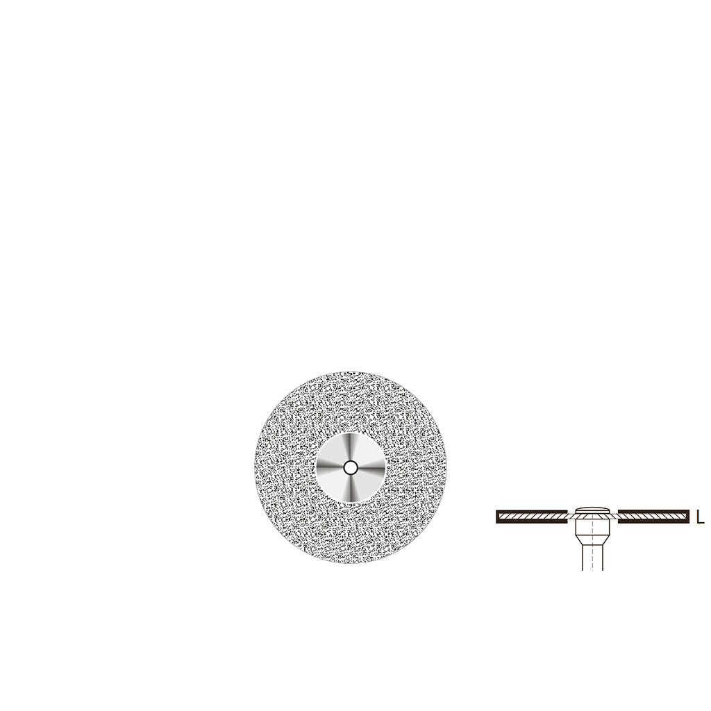 Disque diamant série 358 SUPERFLEX 190 grain moyen
