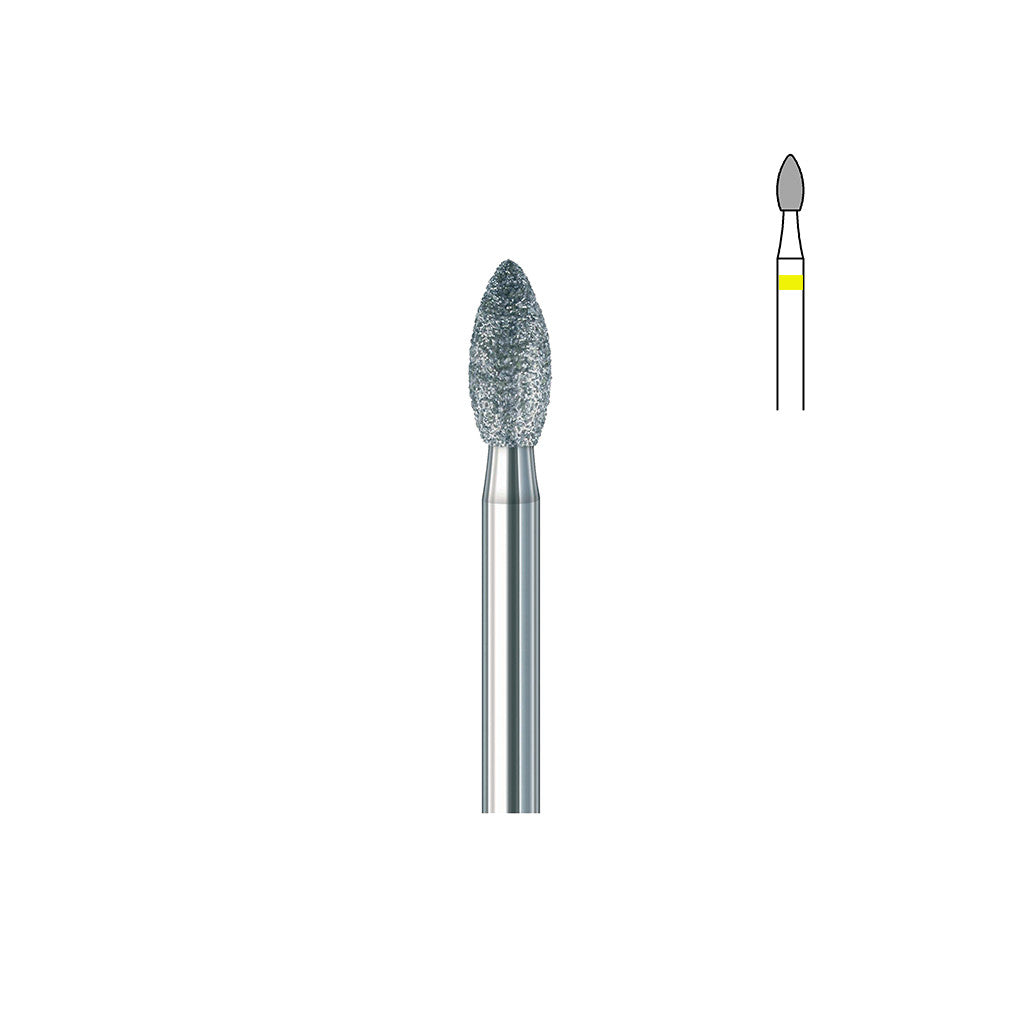 Fraise diamant 368 016 FG extra fins bouton