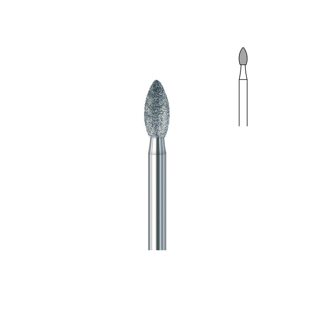 Fraise diamant 368 016 FG grains moyens bouton