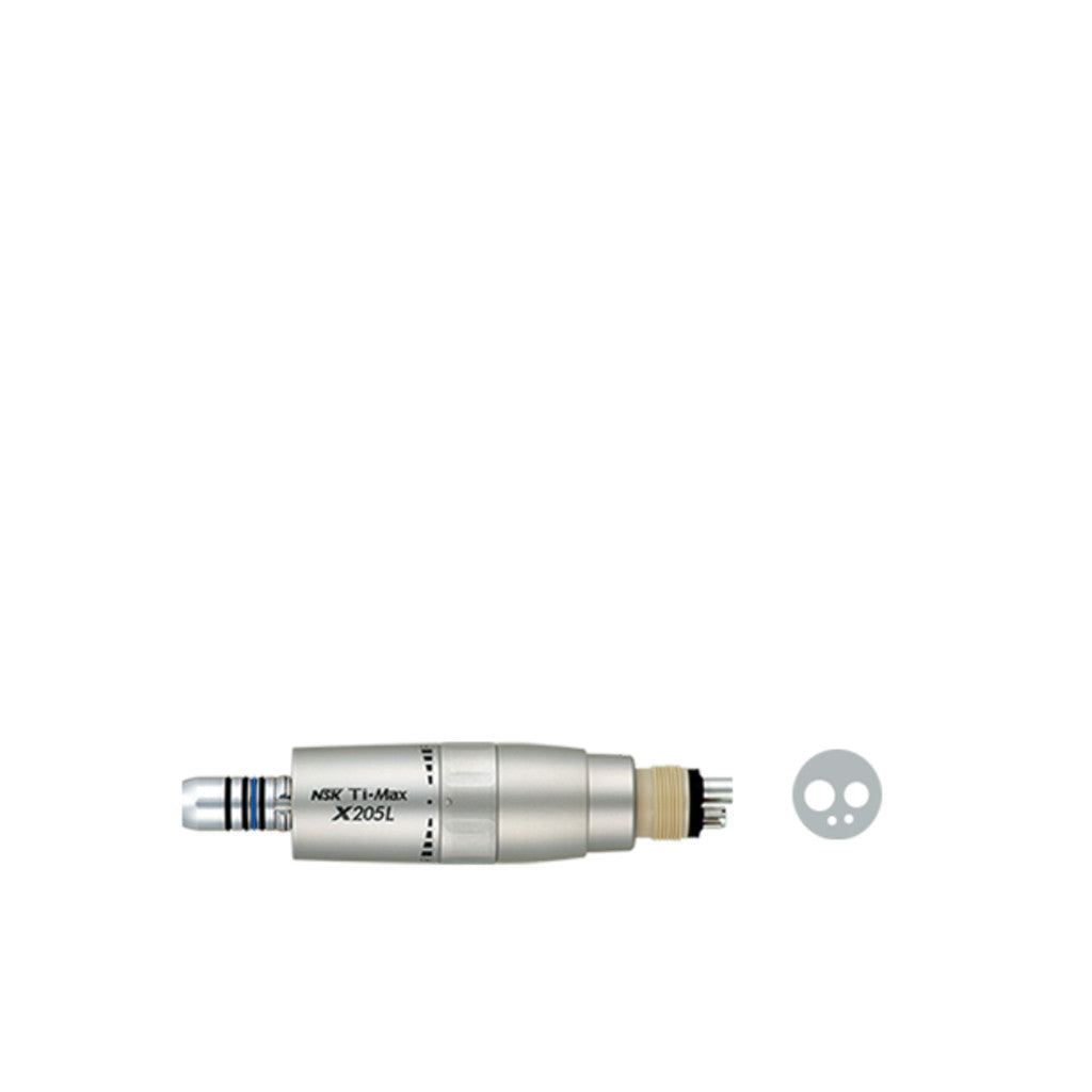 Micromoteur pneumatique Ti-Max X205L Midwest avec lumière et spray interne