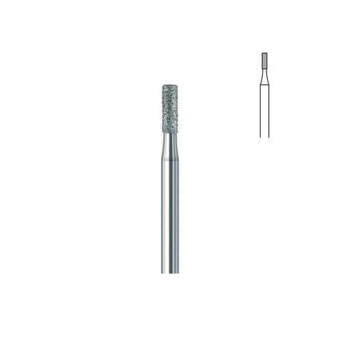 Fraise diamant 835.FG 009 grains moyens cylindre bout plat