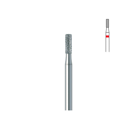 Fraise diamant 835.FG 012 grains fins cylindre bout plat