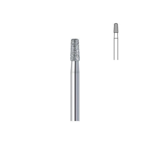 Fraise diamant 845KR.FG 018 grains moyens cône bord arrondi