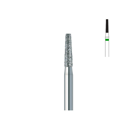Fraise diamant 846.FG 012 gros grains cône bout plat