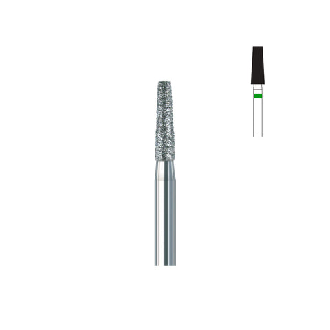 Fraise diamant 846.FG 025 gros grains cône bout plat