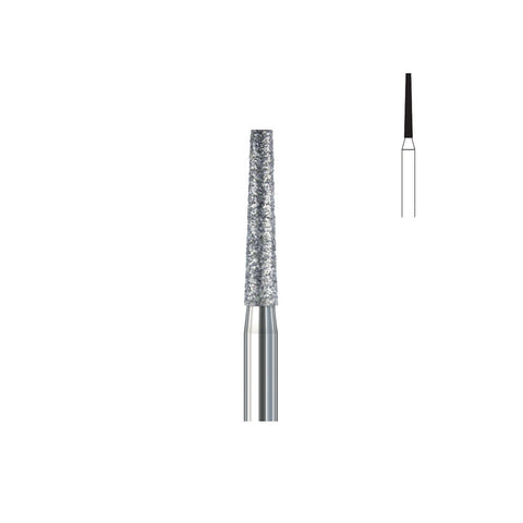 Fraise diamant 847.FG 010 grains moyens cône bout plat