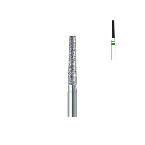 Fraise diamant 847.FG 012 gros grains cône bout plat