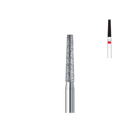 Fraise diamant 847.FG 016 grains fins cône bout plat