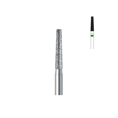 Fraise diamant 847.FG 018 gros grains cône bout plat