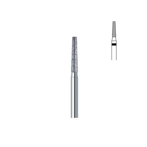 Fraise diamant 847.FG 018 super gros grains cône bout plat