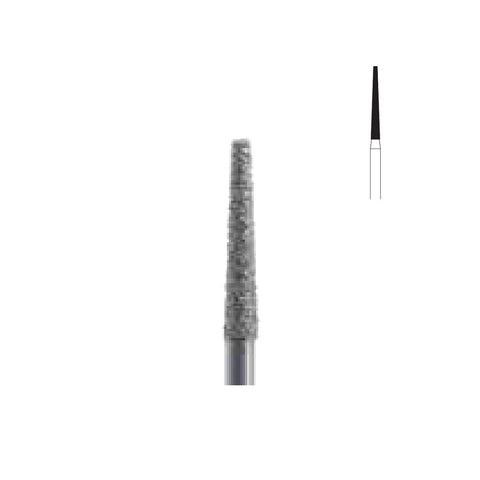 Fraise diamant 848L.FG 014 grains moyens cône bout plat long
