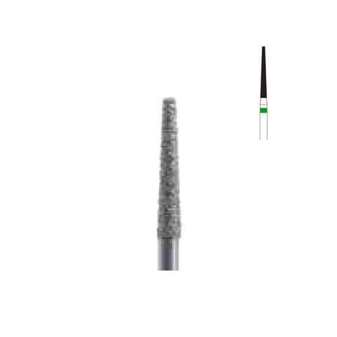 Fraise diamant 848L.FG 014 gros grains cône bout plat long