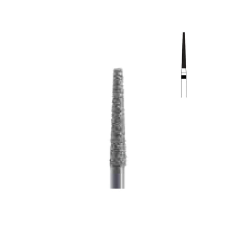Fraise diamant 848L.FG 014 super gros grains cône bout plat