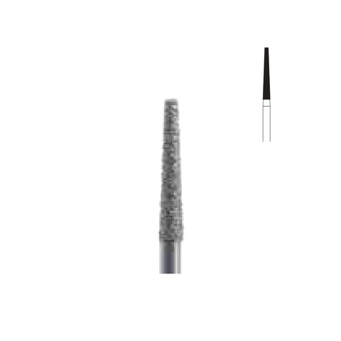 Fraise diamant 848L.FG 016 grains moyens cône bout plat long
