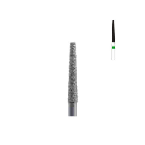 Fraise diamant 848L.FG 016 gros grains cône bout plat long