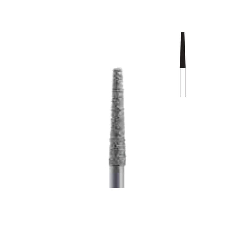 Fraise diamant 848L.FG 018 grains moyens cône bout plat long