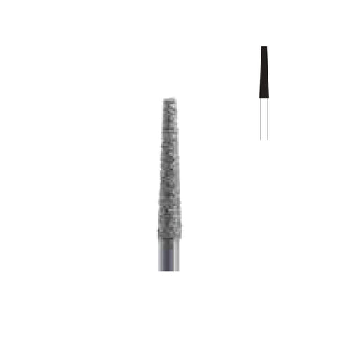 Fraise diamant 848L.FG 021 grains moyens cône bout plat long