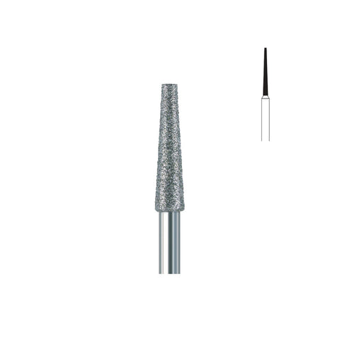 Fraise diamant 848.FG 010 grains moyens cône bout plat