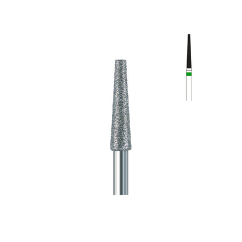Fraise diamant 848.FG 014 gros grains cône bout plat