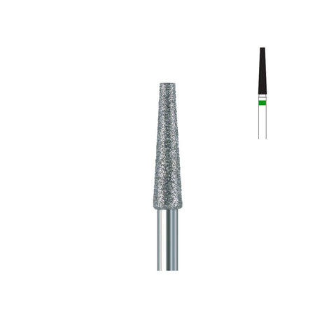 Fraise diamant 848.FG 018 gros grains cône bout plat