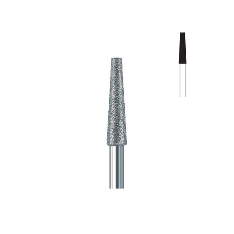 Fraise diamant 848.FG 023 grains moyens cône bout plat