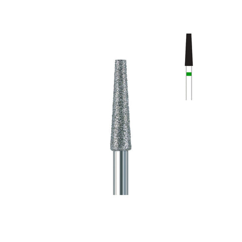 Fraise diamant 848.FG 023 gros grains cône bout plat