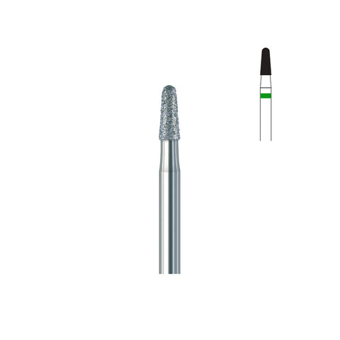 Fraise diamant 849.FG 016 gros grains cône bout arrondi