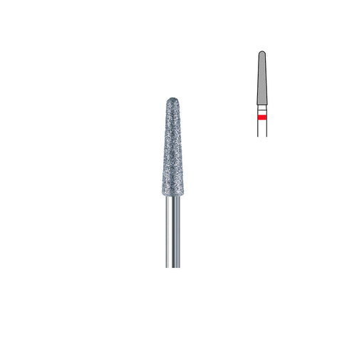 Fraise diamant 850.FG 018 grains fins cône bout arrondi
