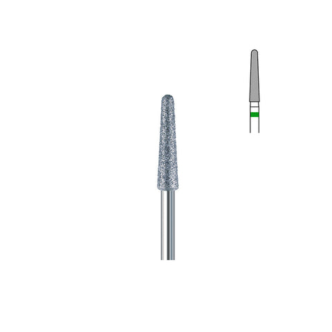 Fraise diamant 850.FG 018 gros grains cône bout arrondi