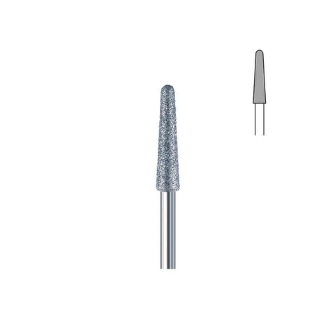 Fraise diamant 850.FG 023 grains moyens cône bout arrondi