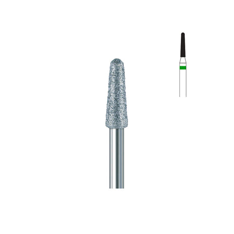 Fraise diamant 855.FG 012 gros grains cône bout arrondi