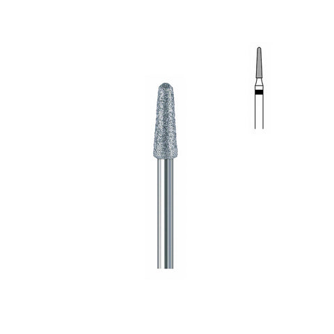 Fraise diamant 855.FG 012 super gros grains cône bout arrondi