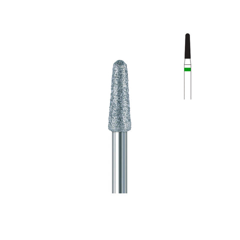 Fraise diamant 855.FG 014 gros grains cône bout arrondi