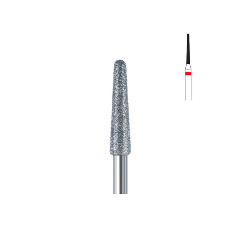 Fraise diamant 856.FG 009 grains fins cône bout arrondi