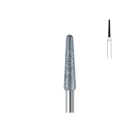 Fraise diamant 856.FG 009 grains moyens cône bout arrondi
