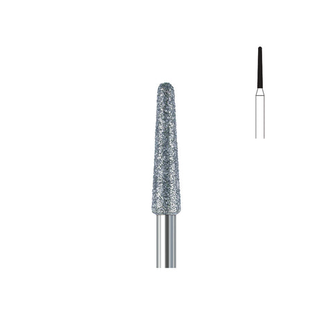 Fraise diamant 856.FG 010 grains moyens cône bout arrondi