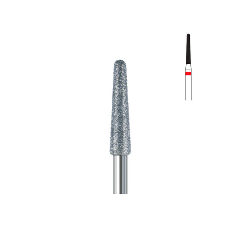 Fraise diamant 856.FG 012 grains fins cône bout arrondi