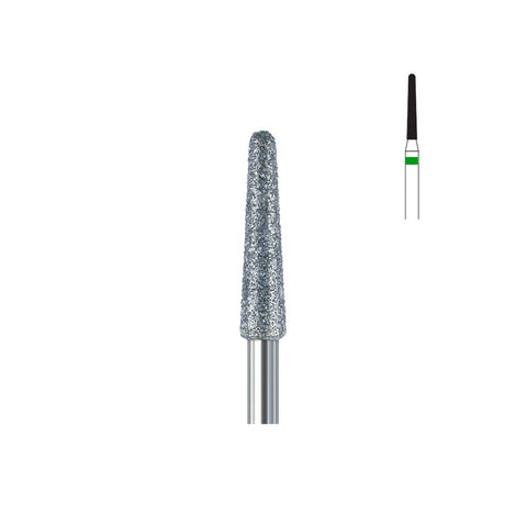 Fraise diamant 856.FG 012 gros grains cône bout arrondi